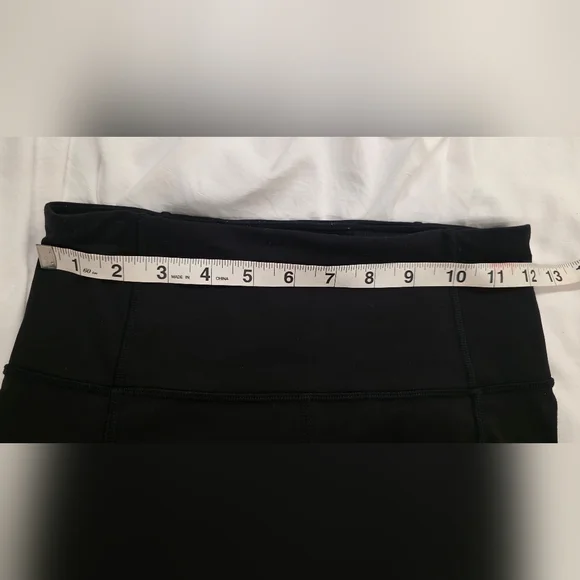 Athleta Rainier Tight XS Black Reflective Running Leggings Zip Pocket - Picture 7 of 10